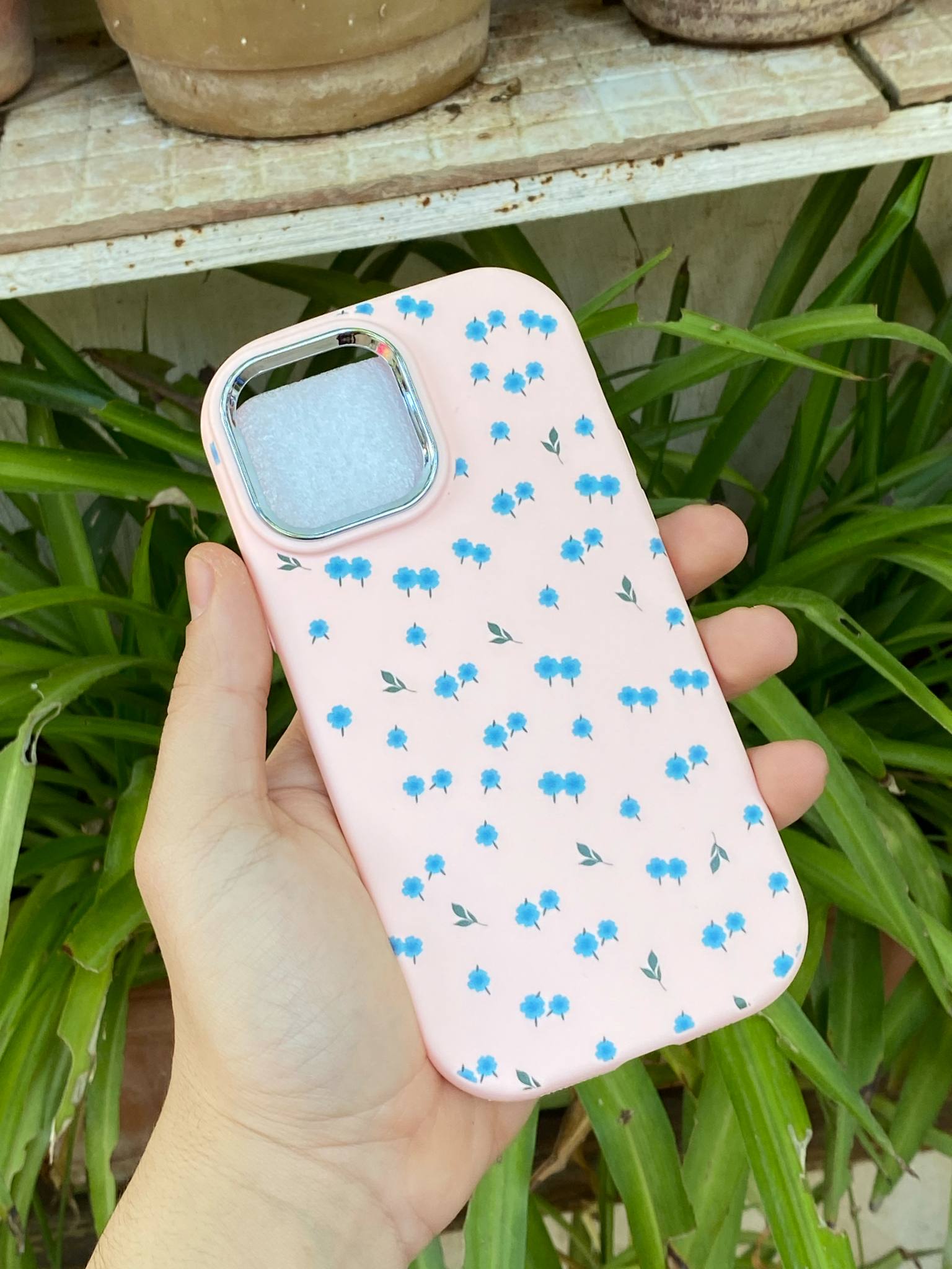 antichocc rose avec bleu