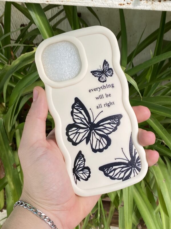 Antichoc papillon blanc