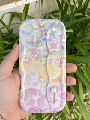 Antichoc fleurs avec bracelet